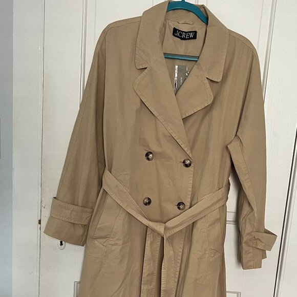 J.Crew Relaxed Heritage Trench Chino NWT Size M. - Picture 2 of 7